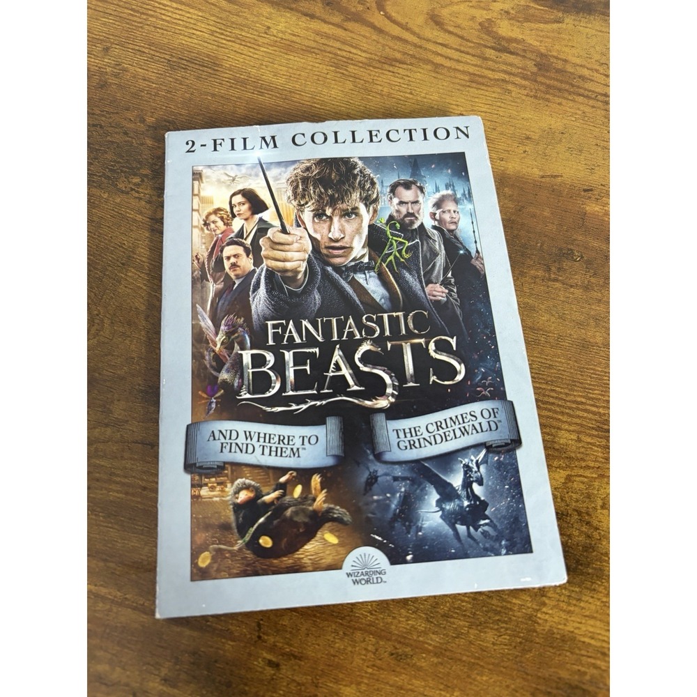 Fantastic Beasts & The Crimes of Grindelwald (DVD) (2 Film Collection) NEW